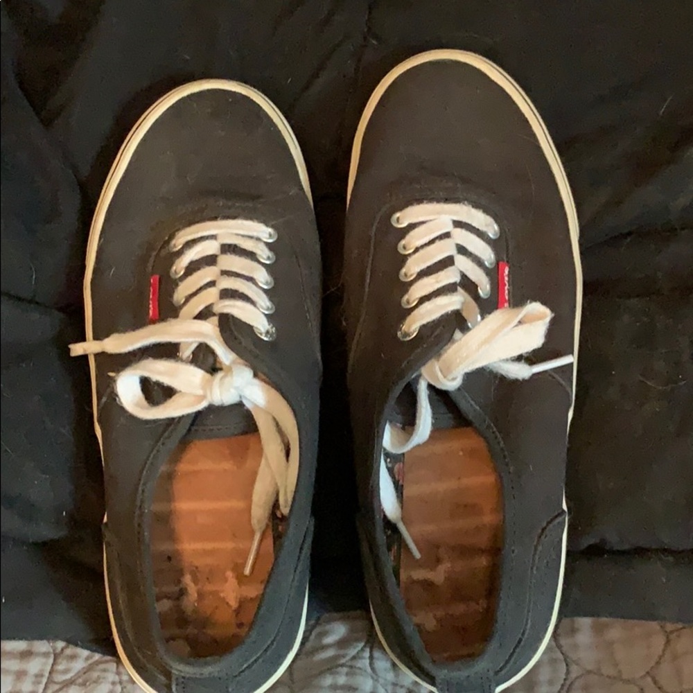 Black Levi Sneakers